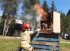 "Pożary wewnętrzne" w JRG w Andrychowie