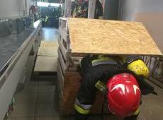 Ćwiczenia strażaków JRG w Andrychowie.